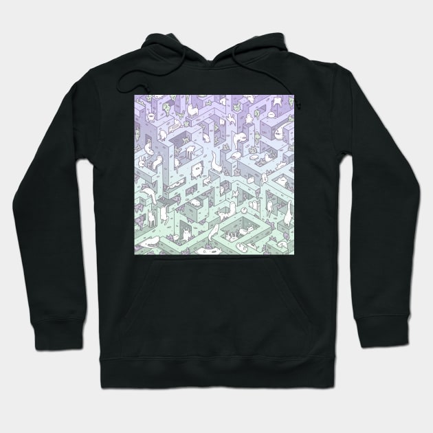 dream maze Hoodie by odsanyu